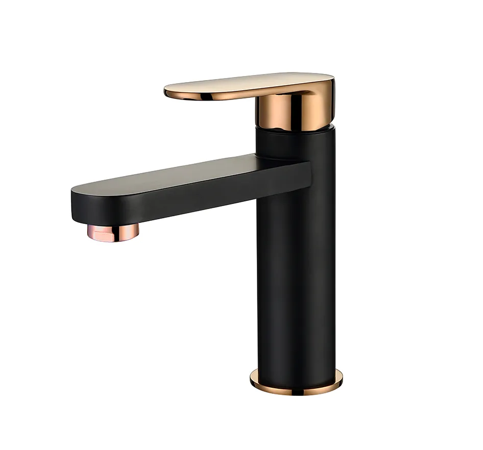 INSPIRE VETTO BASIN MIXER BRUSHED GOLD