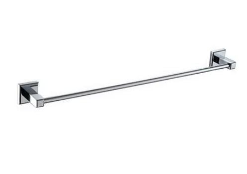INSPIRE BUILDERS CHOICE SINGLE NON-HEATED TOWEL BAR 600MM AND 750MM CHROME