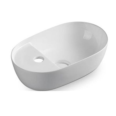 INSPIRE BASIN OVAL 1TH GLOSS WHITE 425MM X 265MM X 140MM