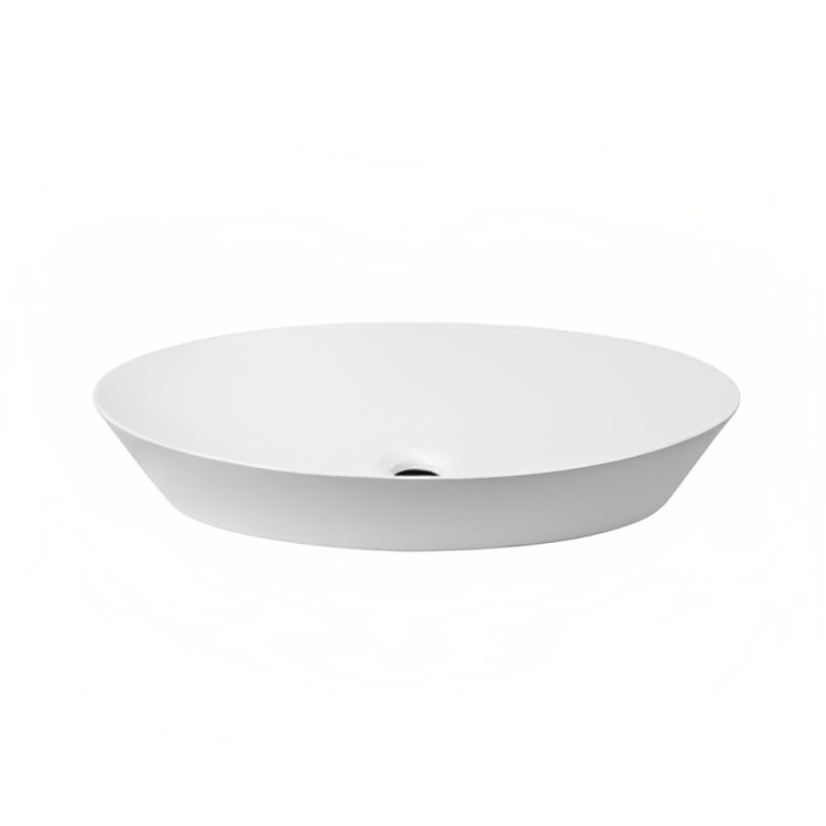 INSPIRE BASIN OVAL 610MM X 365MM X 120MM GLOSS WHITE