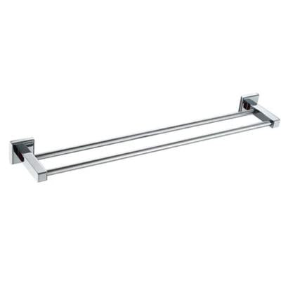 INSPIRE BUILDERS CHOICE DOUBLE NON-HEATED TOWEL BAR 600MM AND 750MM CHROME