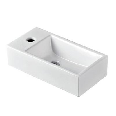 INSPIRE COMPACT WALL HUNG GLOSS WHITE RIGHT HAND BASIN