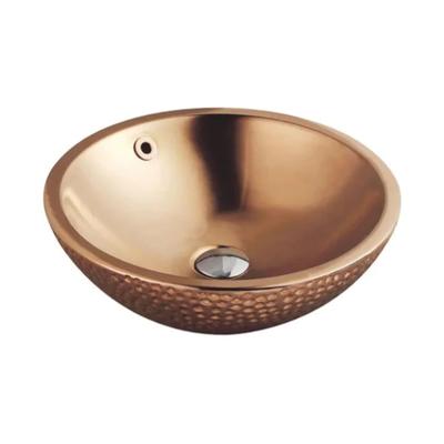 INSPIRE LIFESTYLE ROSE GOLD BASIN 430MM
