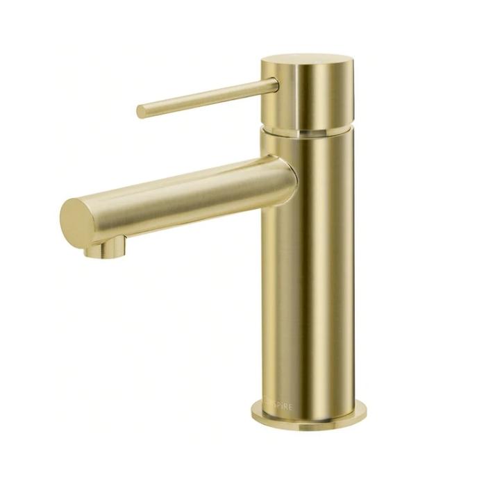 INSPIRE ROUL BASIN MIXER MATTE BLACK AND ROSE GOLD