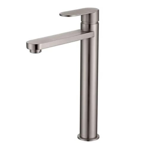 INSPIRE VETTO TALL BASIN MIXER MATTE BLACK AND ROSE GOLD