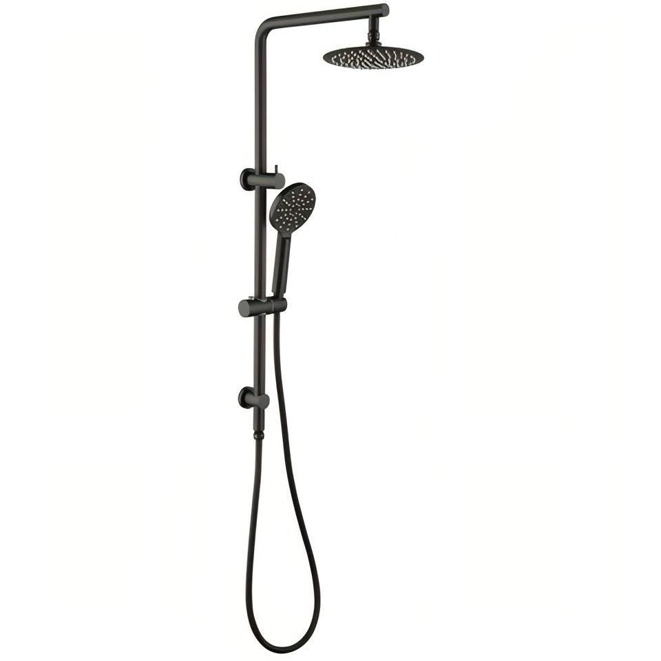 INSPIRE PAVIA COMBO SHOWER SET WITH SINGLE HOSE TOP INLET BRUSHED NICKEL