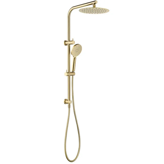 INSPIRE PAVIA COMBO SHOWER SET WITH SINGLE HOSE TOP INLET BRUSHED NICKEL