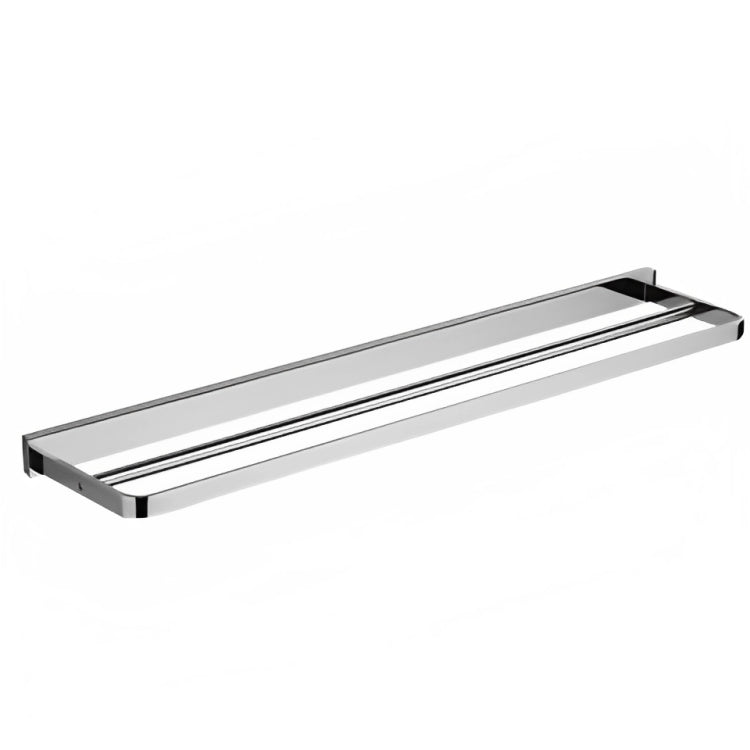 INSPIRE RECXIS DOUBLE NON-HEATED TOWEL RAIL 600MM AND 750MM CHROME